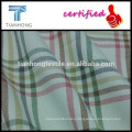 woven technic colorful stripe check pattern smooth touch 100 cotton twill yarn dyed fabric for shirt